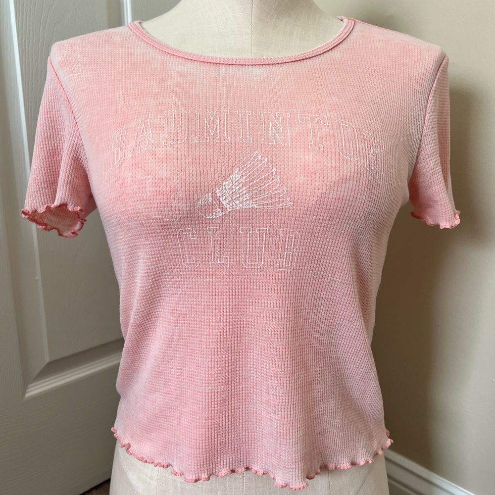 American Eagle Pink Fade design Top